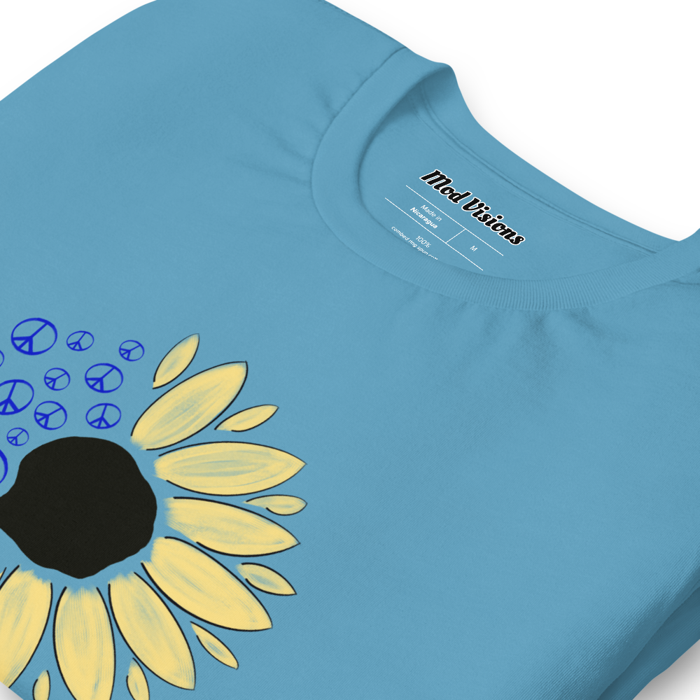 Sunflower Of Peace T-Shirt - Mod Visions