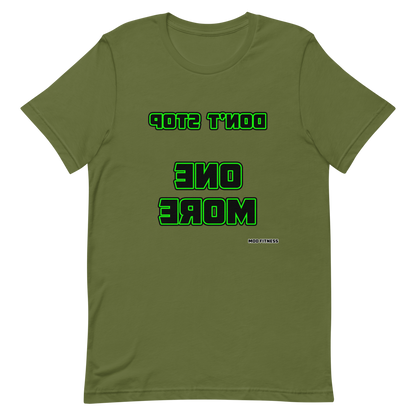 Don't Stop - One More (Reverse Mirrored) T-Shirt - Mod Visions