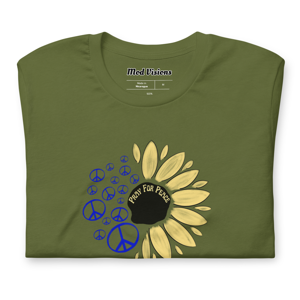 Pray For Peace T-Shirt - Mod Visions