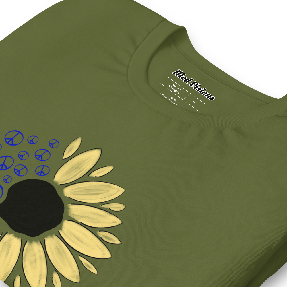 Sunflower Of Peace T-Shirt - Mod Visions