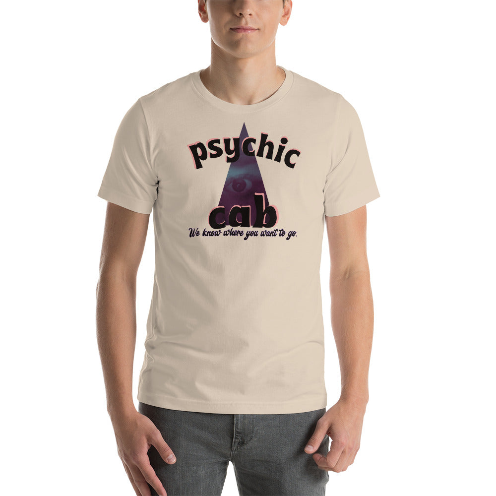 Psychic Cab Unisex T-Shirt - Mod Visions