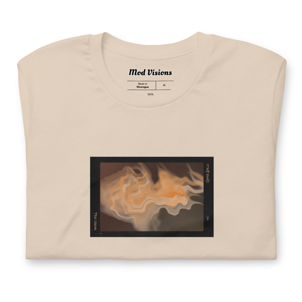 Coffee Spills Polaroid T-Shirt - Mod Visions