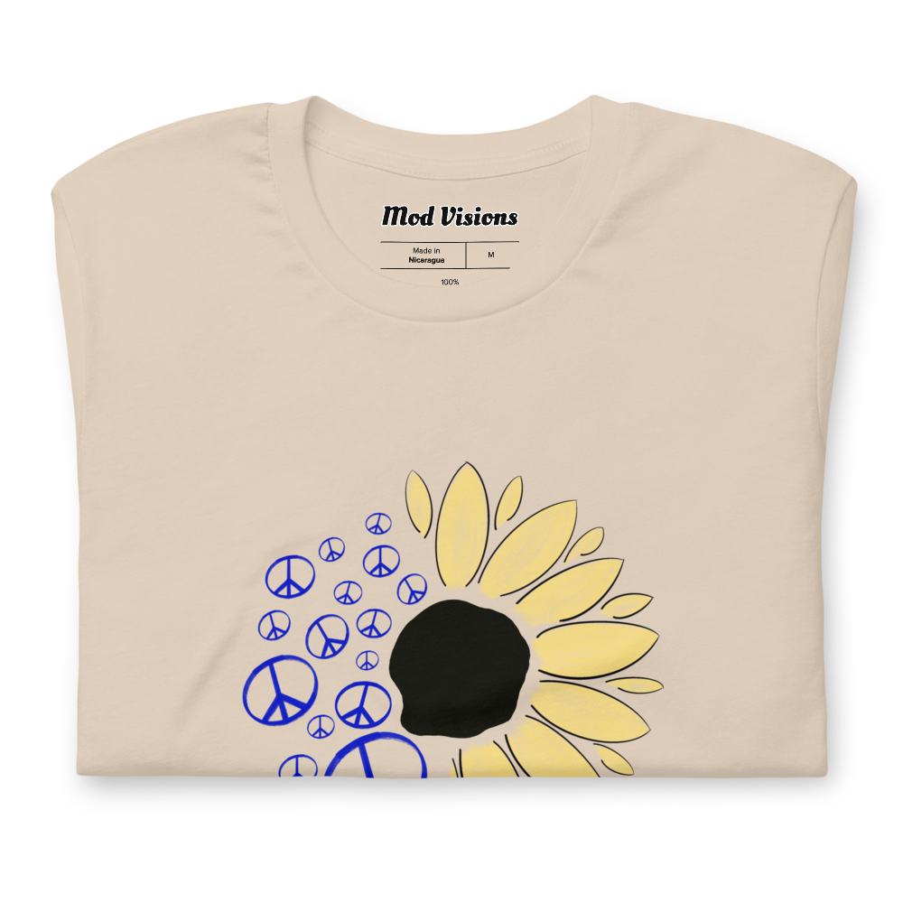 Sunflower Of Peace T-Shirt - Mod Visions