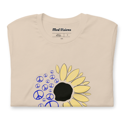 Sunflower Of Peace T-Shirt - Mod Visions