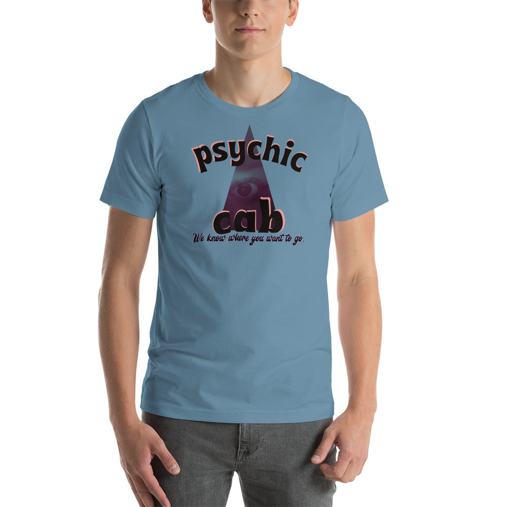 Psychic Cab Unisex T-Shirt - Mod Visions