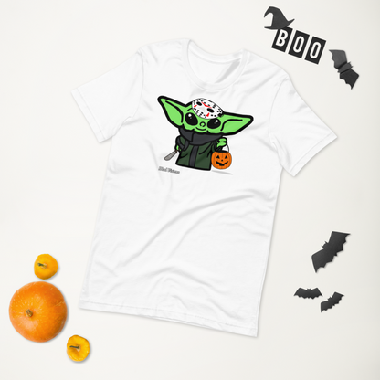 Baby Yoda “Grogu” Halloween Jason Mask T-Shirt - Mod Visions