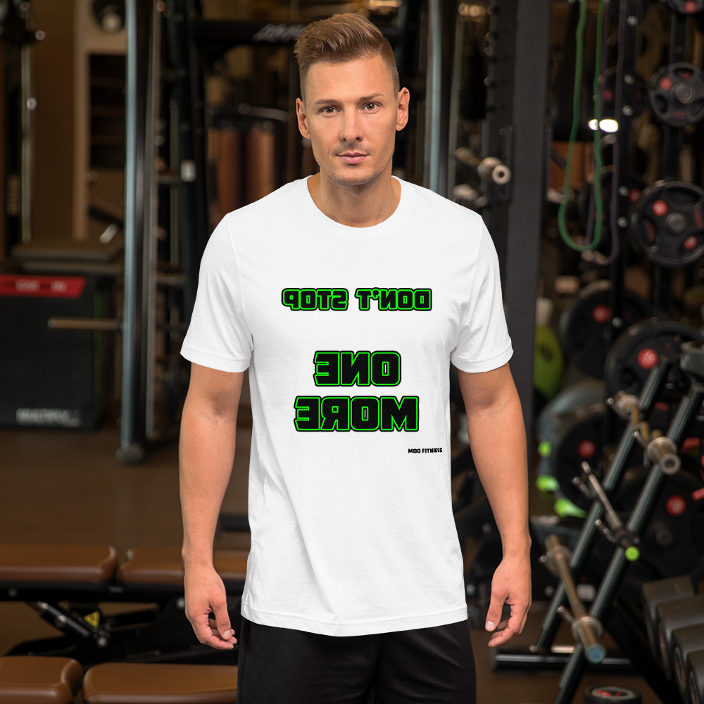 Don't Stop - One More (Reverse Mirrored) T-Shirt - Mod Visions