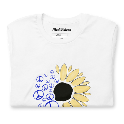 Sunflower Of Peace T-Shirt - Mod Visions