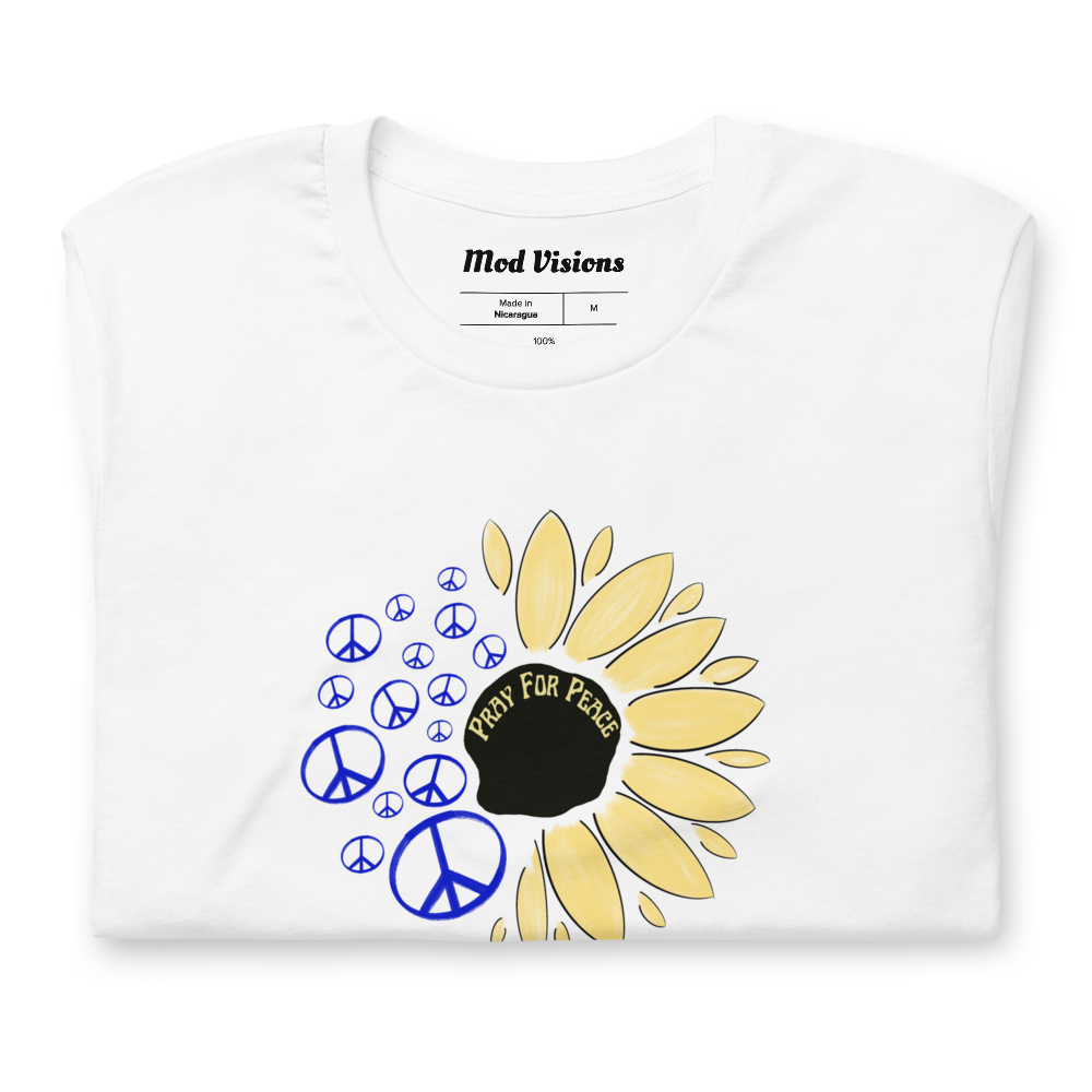 Pray For Peace T-Shirt - Mod Visions