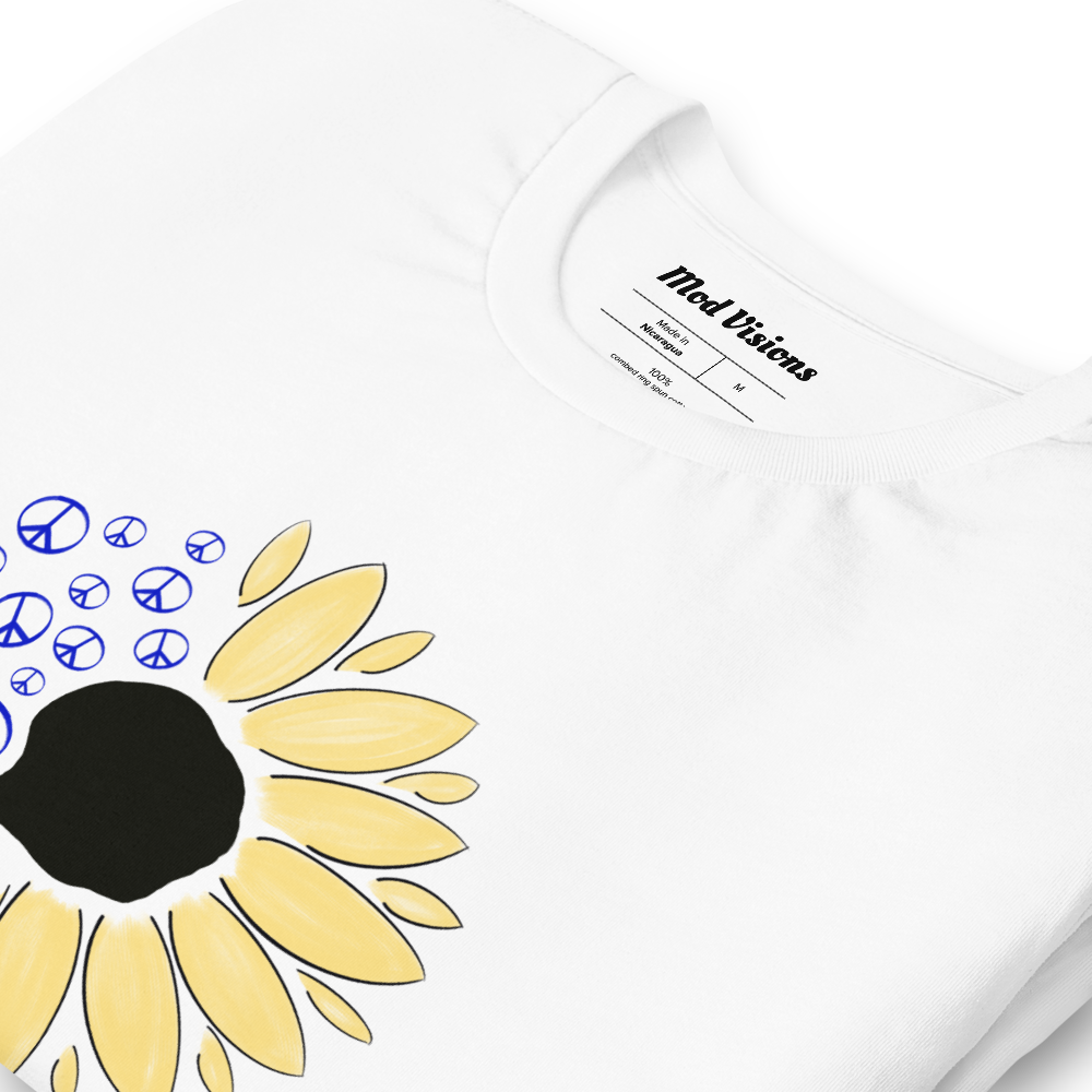 Sunflower Of Peace T-Shirt - Mod Visions