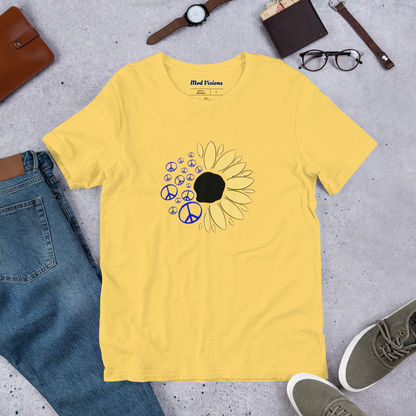 Sunflower Of Peace T-Shirt - Mod Visions