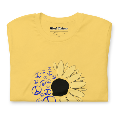 Sunflower Of Peace T-Shirt - Mod Visions