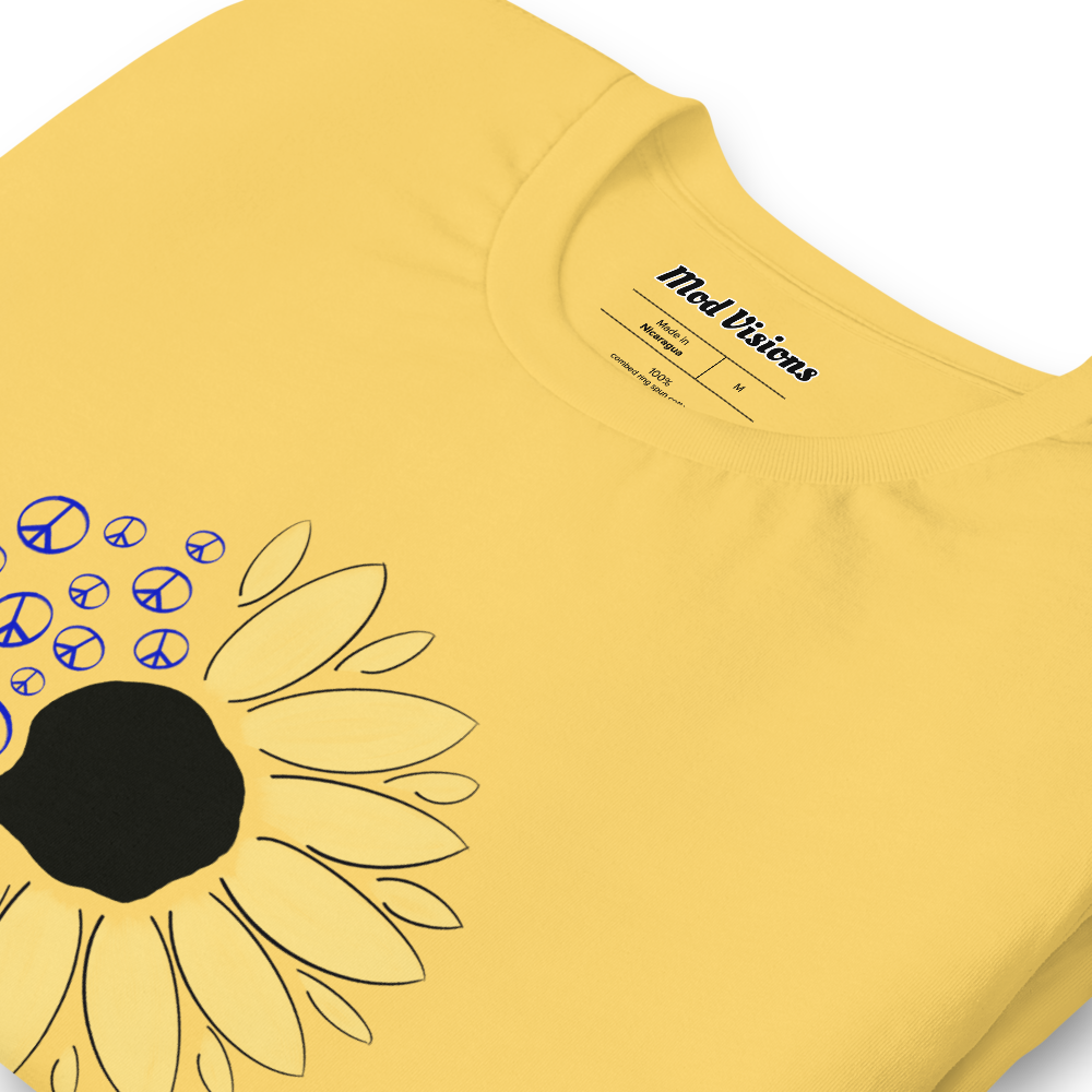 Sunflower Of Peace T-Shirt - Mod Visions