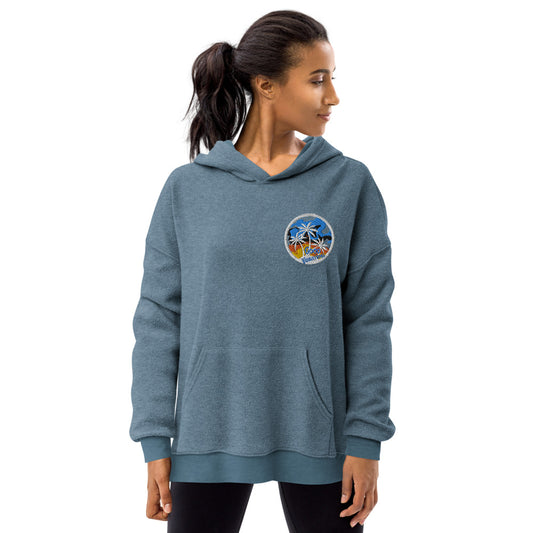 Good Vibrations Sueded Fleece Hoodie - Mod Visions