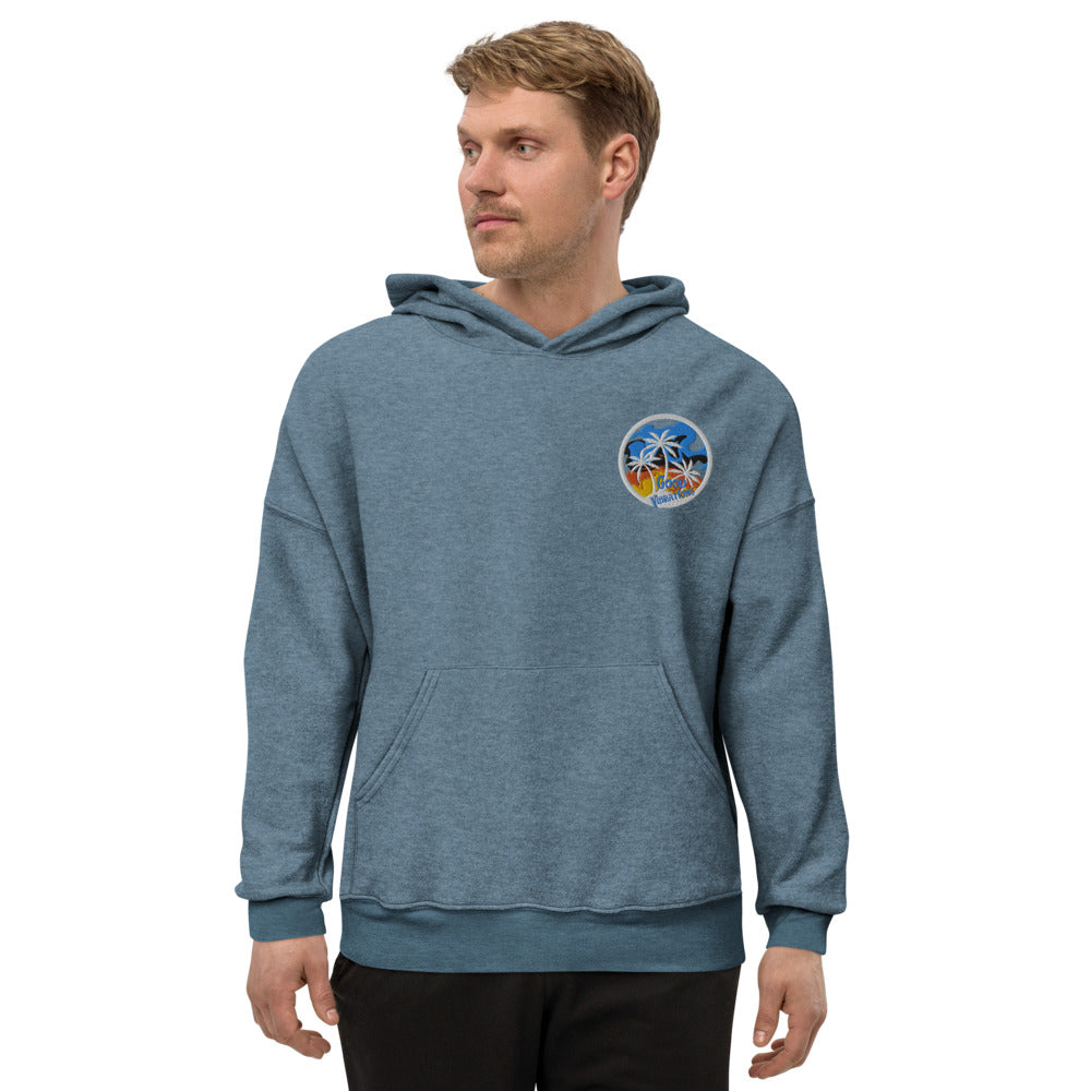 Good Vibrations Sueded Fleece Hoodie - Mod Visions