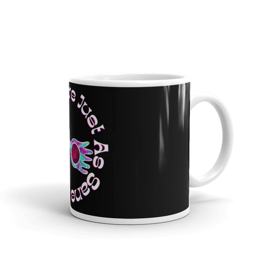 Just As Sane Glossy Mug - Mod Visions
