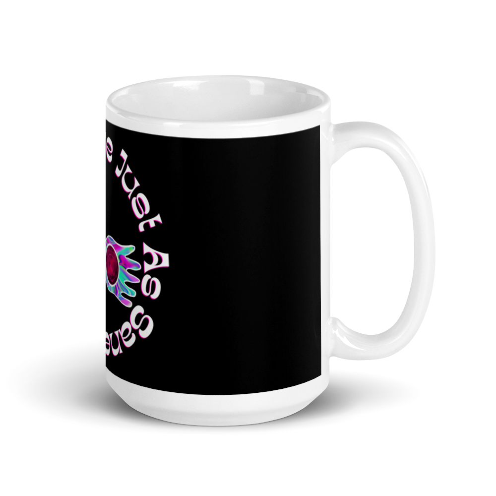 Just As Sane Glossy Mug - Mod Visions
