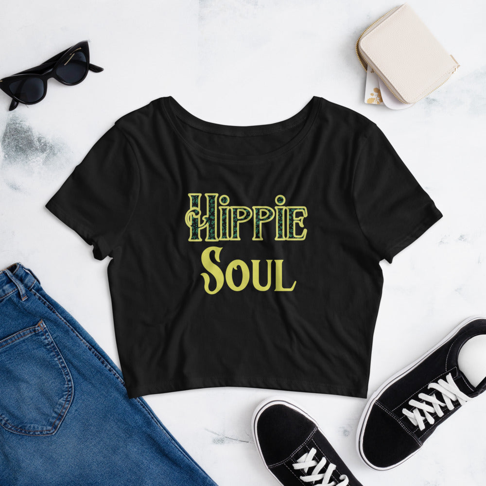 Hippie Soul Crop Tee - Mod Visions