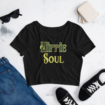 Hippie Soul Crop Tee - Mod Visions