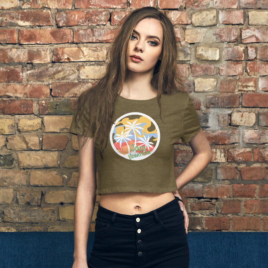 Good Vibrations Crop Tee - Mod Visions