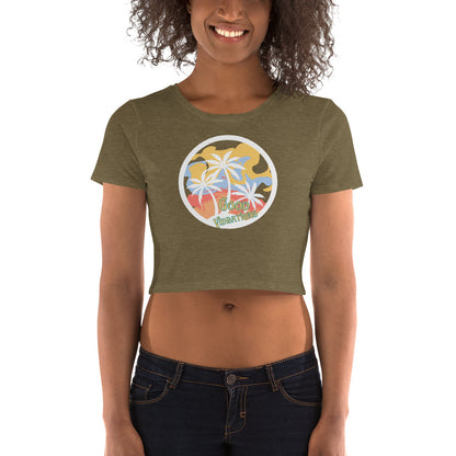 Good Vibrations Crop Tee - Mod Visions