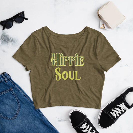 Hippie Soul Crop Tee - Mod Visions