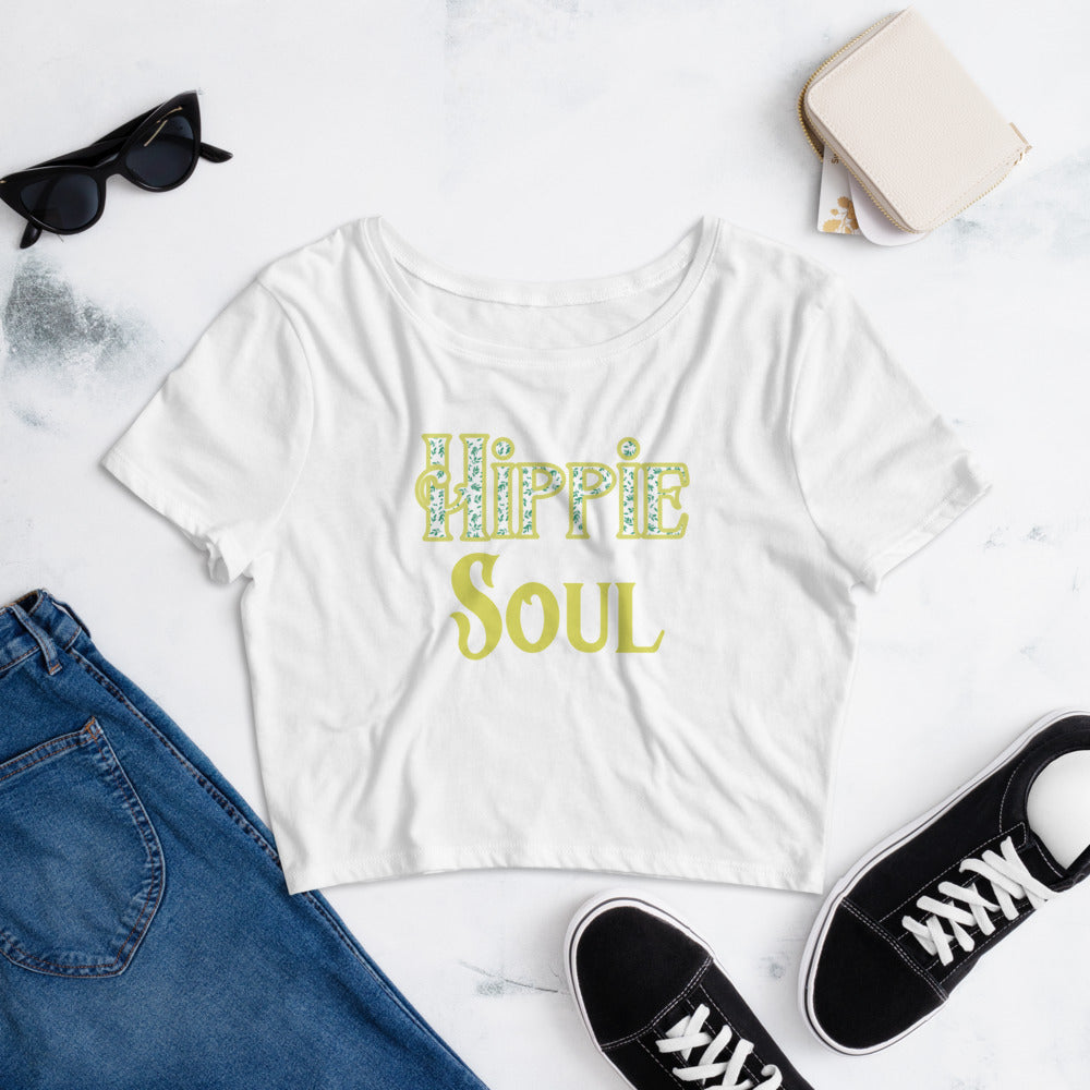 Hippie Soul Crop Tee - Mod Visions