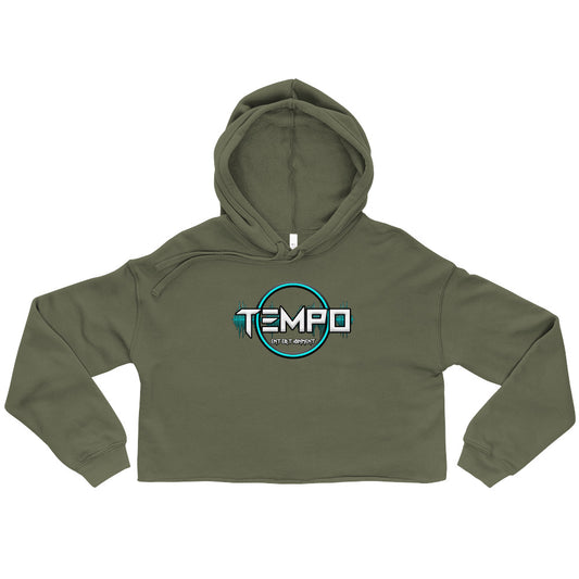 Tempo Entertainment Vibe Crop Hoodie - Mod Visions