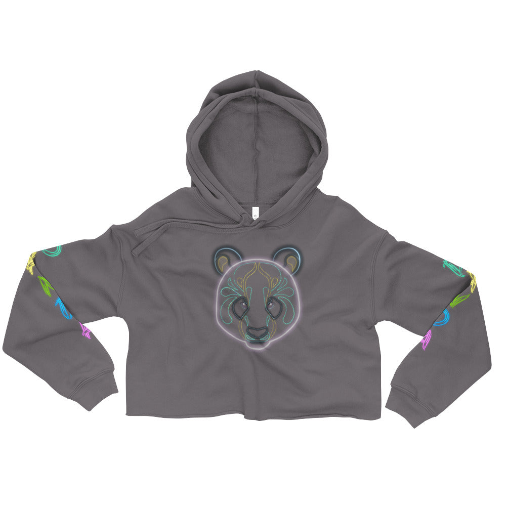 Panda Party Crop Hoodie - Mod Visions