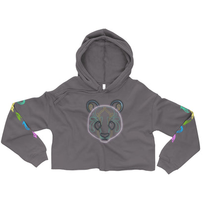 Panda Party Crop Hoodie - Mod Visions