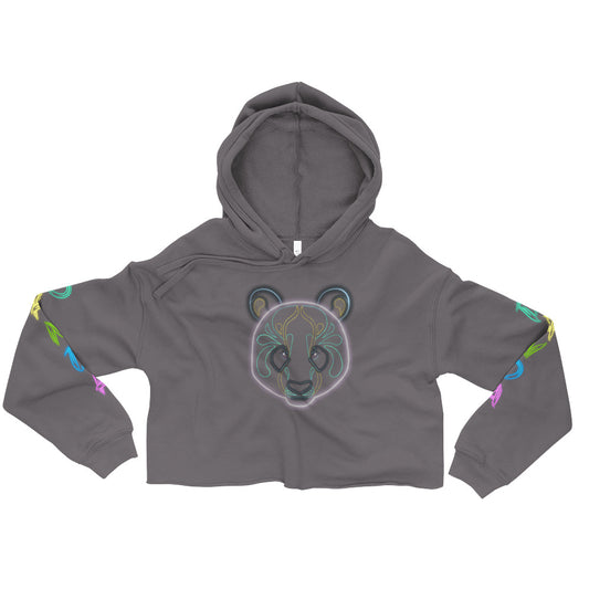 Panda Party Crop Hoodie - Mod Visions