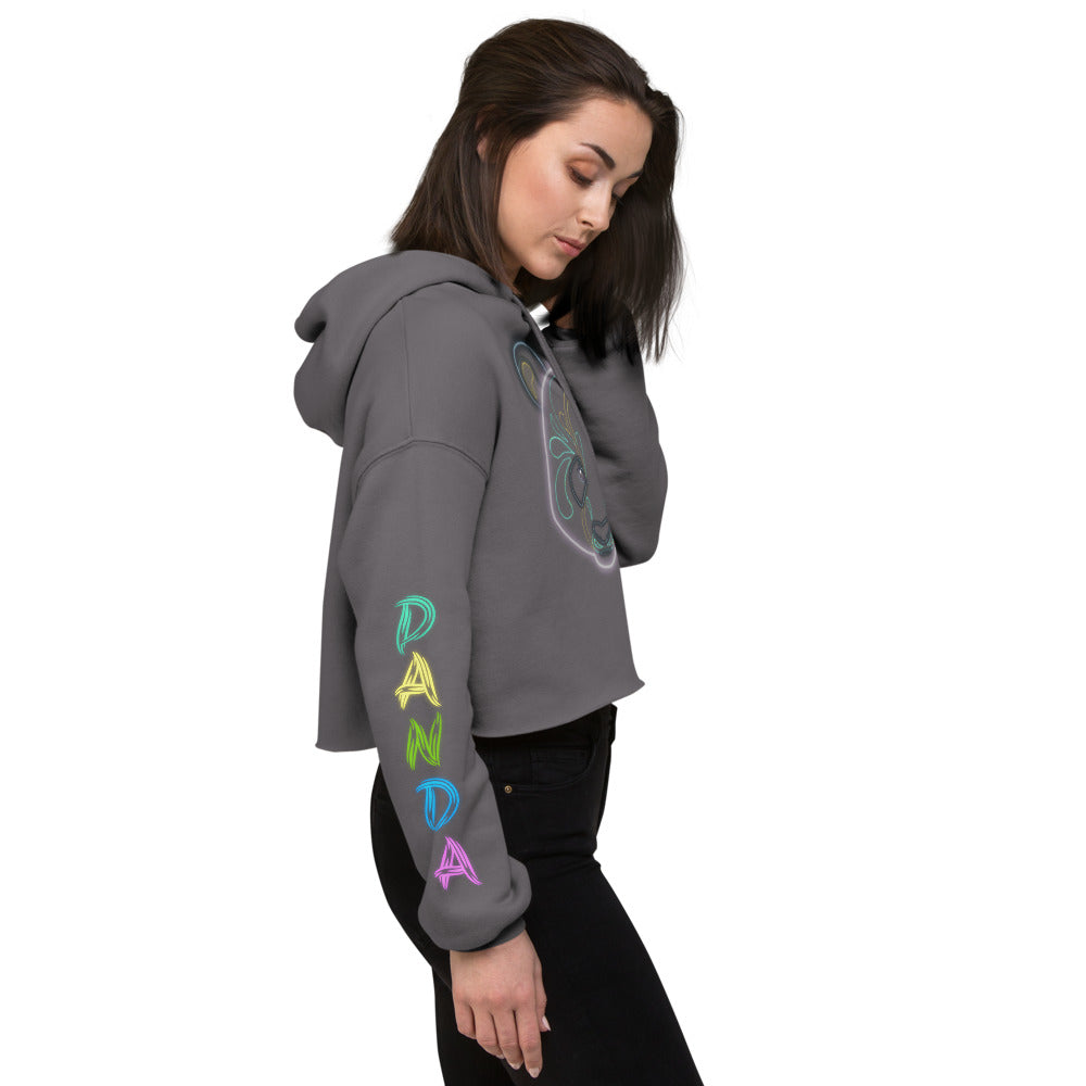 Panda Party Crop Hoodie - Mod Visions