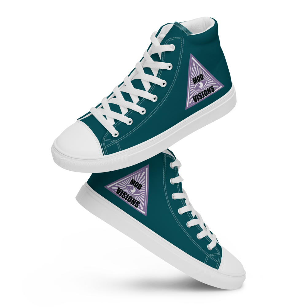 Women’s High Top Vision Canvas Shoes - Mod Visions