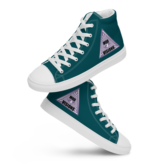 Women’s High Top Vision Canvas Shoes - Mod Visions