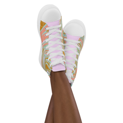 Vibe High Top Canvas Shoes