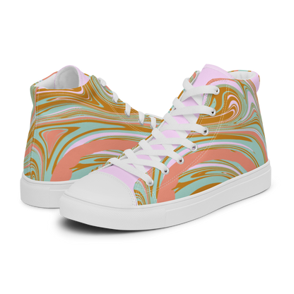 Vibe High Top Canvas Shoes