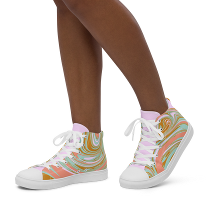 Vibe High Top Canvas Shoes