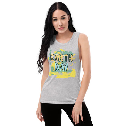 Earth Day Muscle Tank - Mod Visions