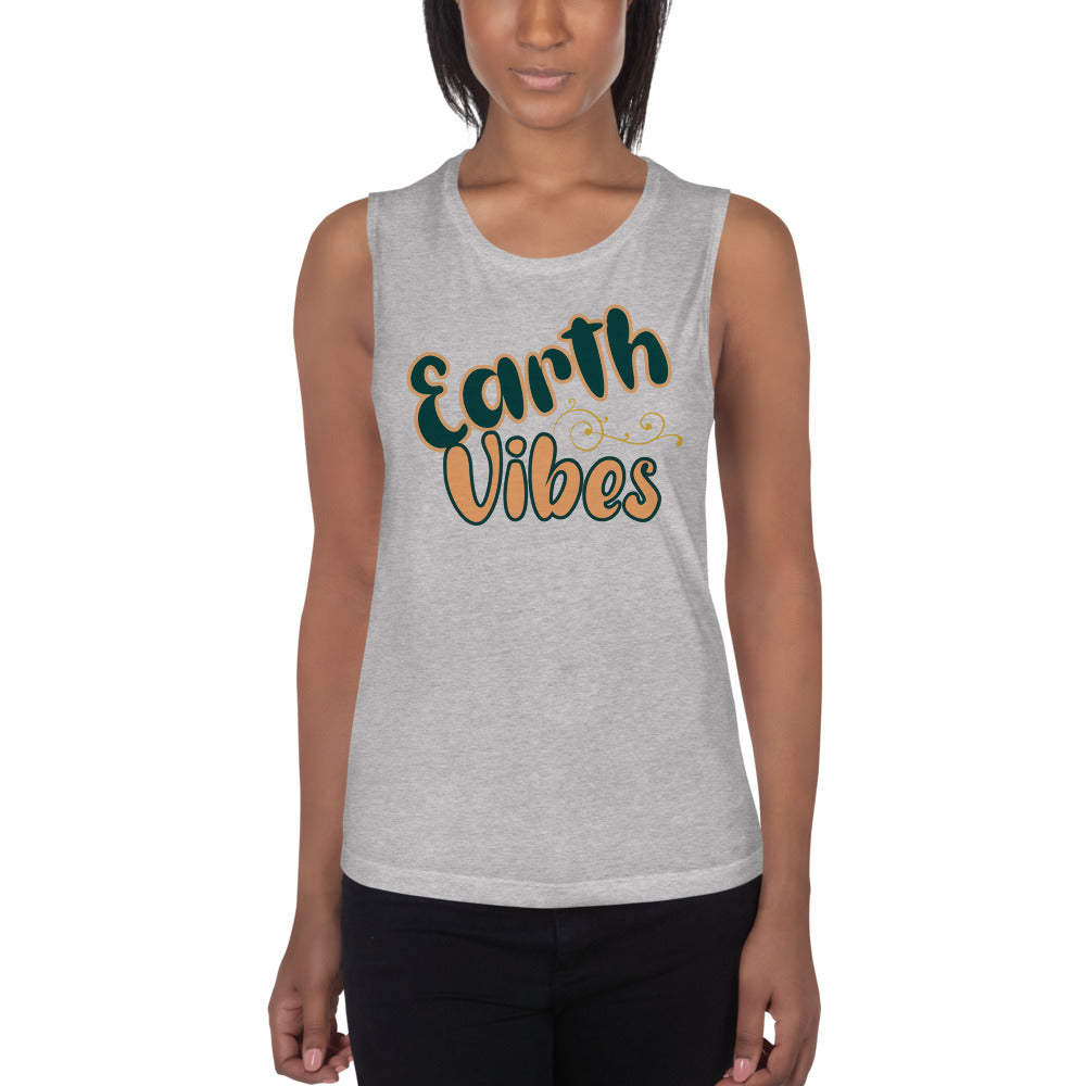 Earth Vibes Muscle Tank - Mod Visions