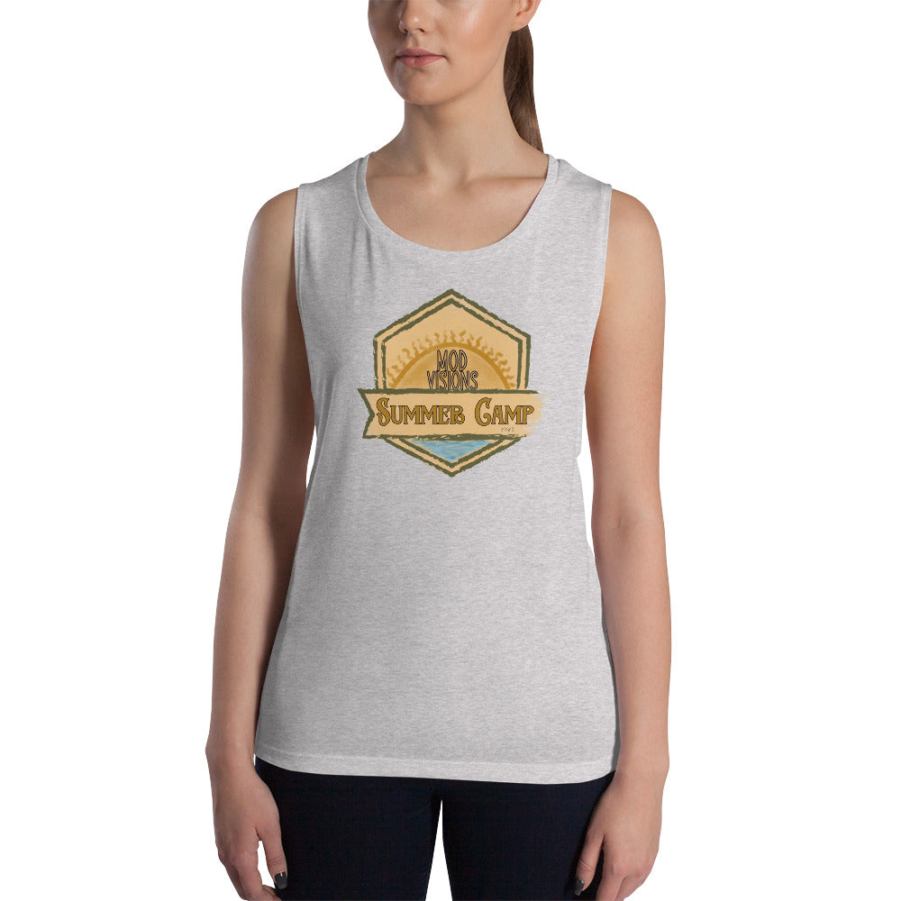 Mod Visions Summer Camp Muscle Tank - Mod Visions