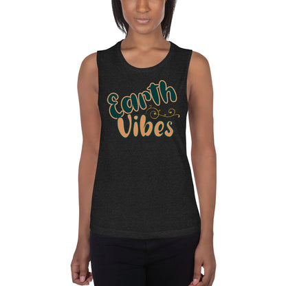 Earth Vibes Muscle Tank - Mod Visions