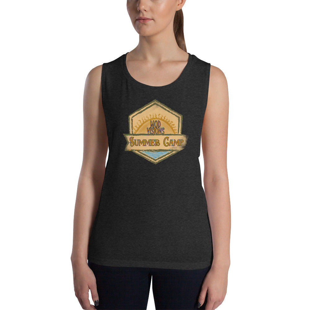 Mod Visions Summer Camp Muscle Tank - Mod Visions