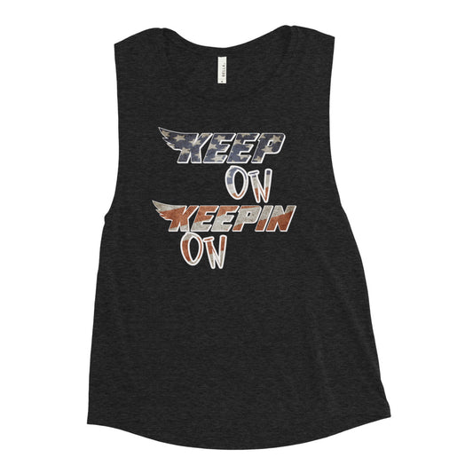 Keep On Keepin On Muscle Tank - Mod Visions