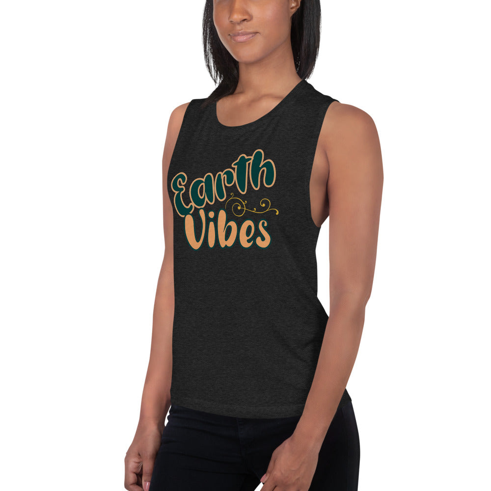 Earth Vibes Muscle Tank - Mod Visions