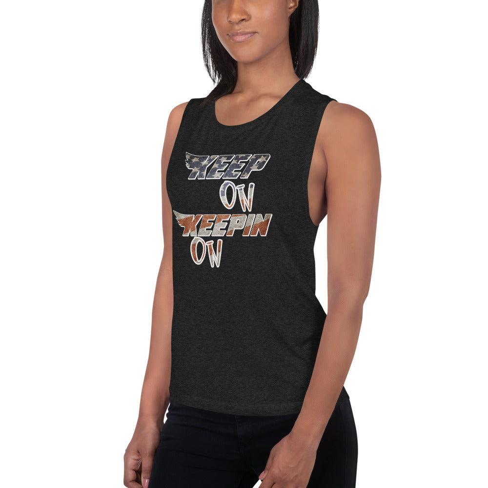 Keep On Keepin On Muscle Tank - Mod Visions