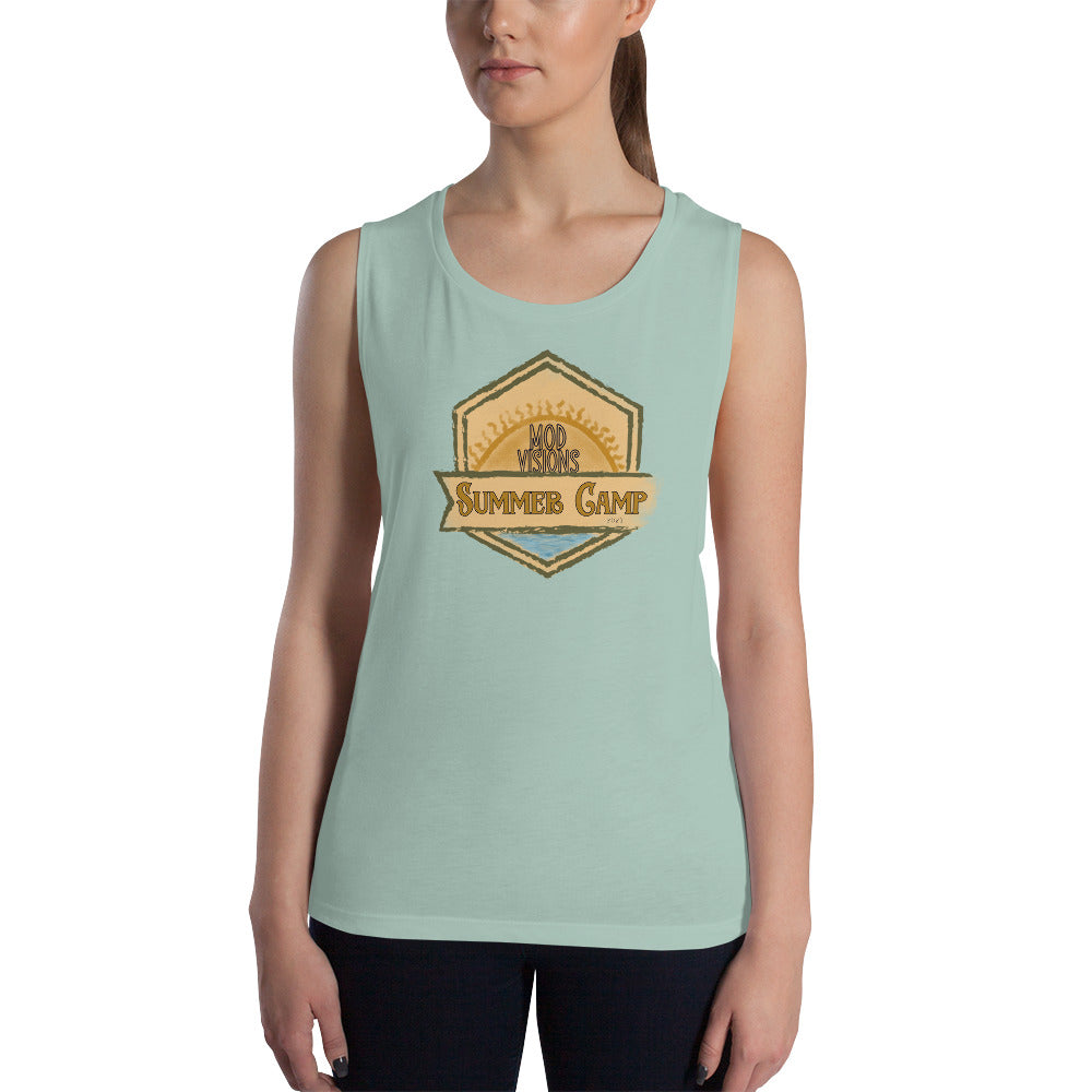 Mod Visions Summer Camp Muscle Tank - Mod Visions