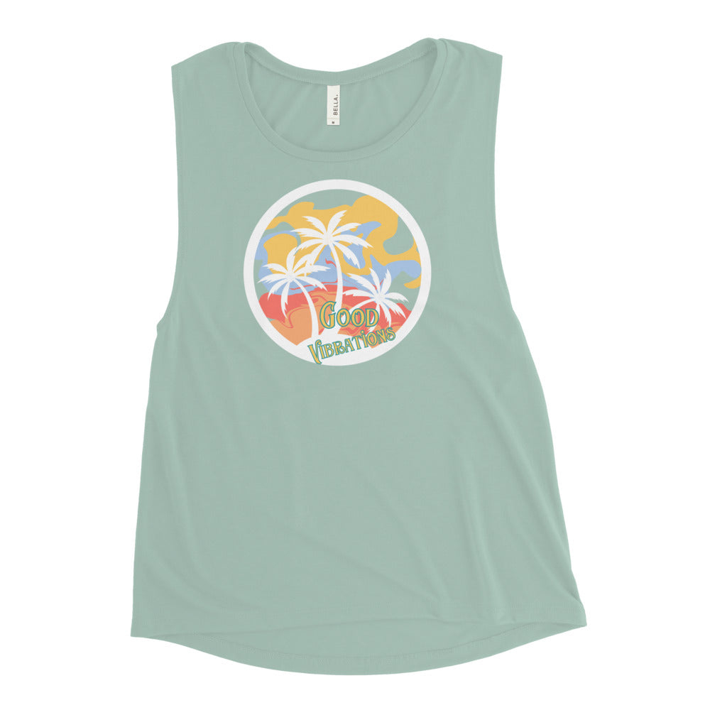Good Vibrations Muscle Tank - Mod Visions