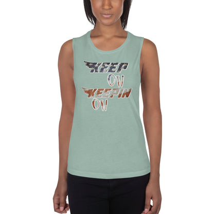 Keep On Keepin On Muscle Tank - Mod Visions