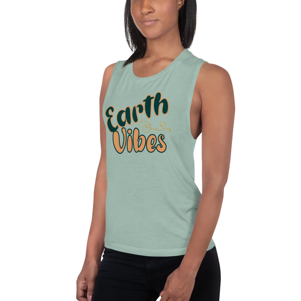 Earth Vibes Muscle Tank - Mod Visions