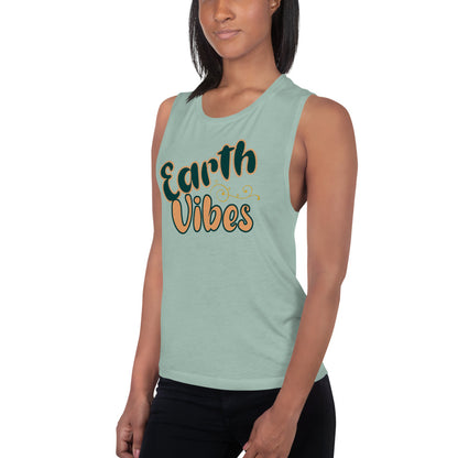 Earth Vibes Muscle Tank - Mod Visions